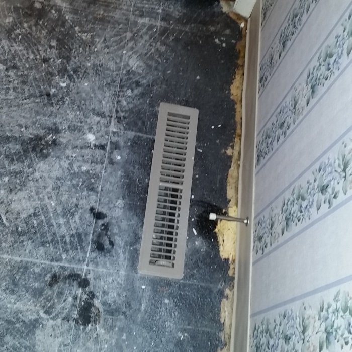 Floor HVAC register.