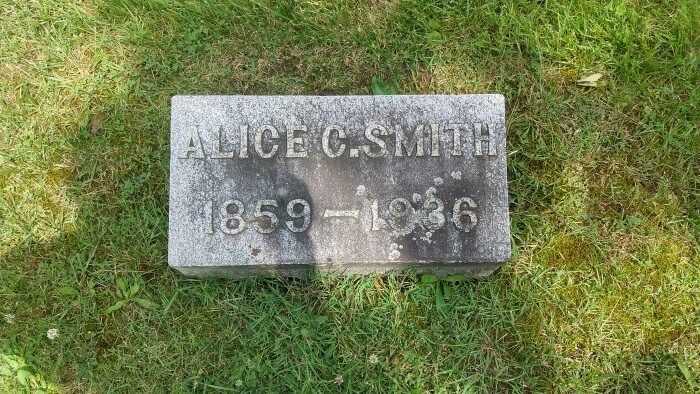 Alice C Smith 1859 - 1936