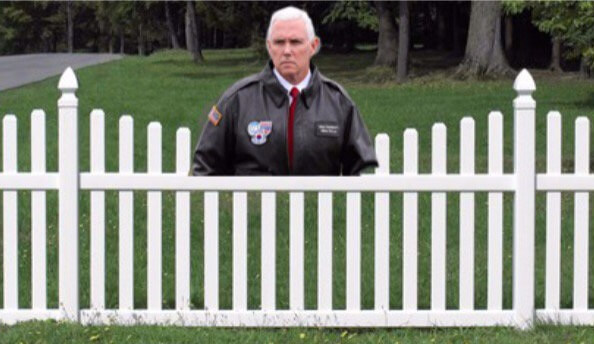 Pence on a Fence